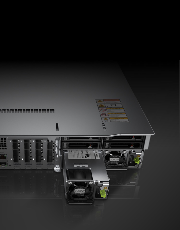 Industry-leading Power Supply Technology for Higher Efficiency