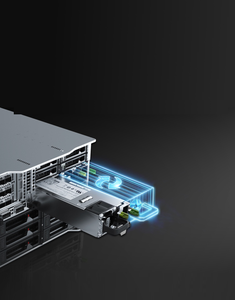 Industry-leading Power Supply Technology for Higher Efficiency
