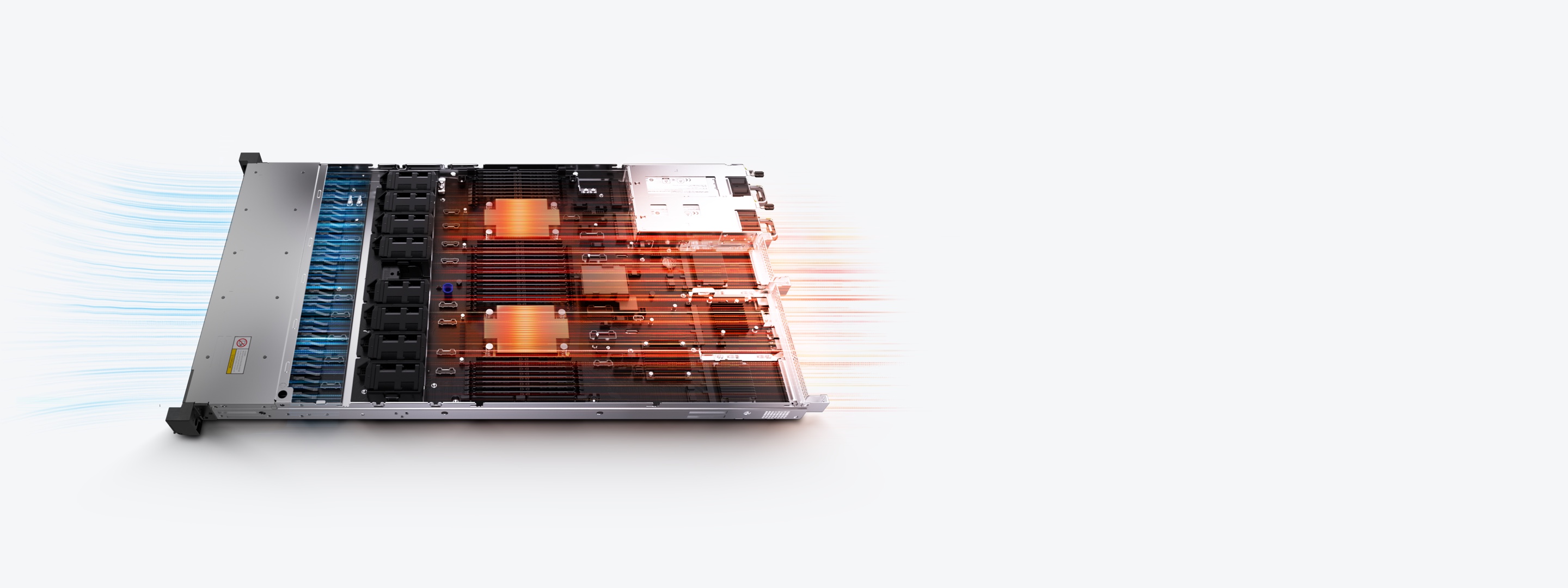 1288H V7, 50% Better Heat Dissipation Capability Than a Single Heat Sink