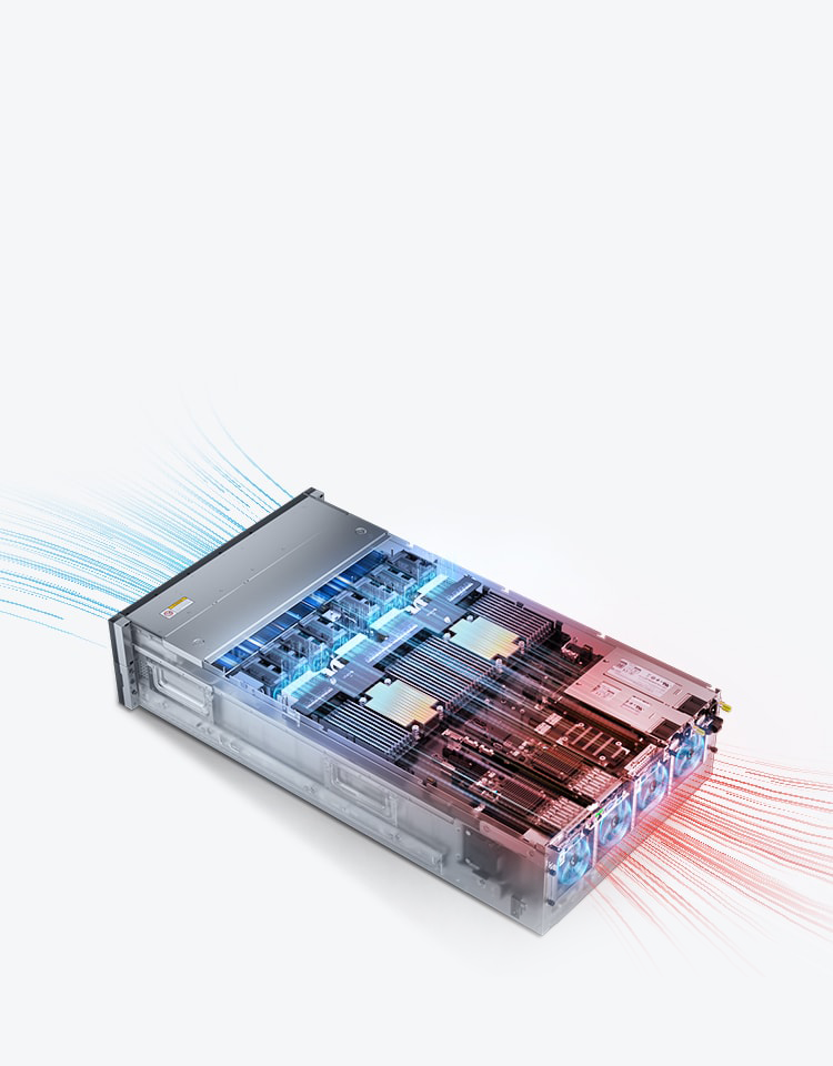 50% Better Heat Dissipation Capability Than a Single Heat Sink