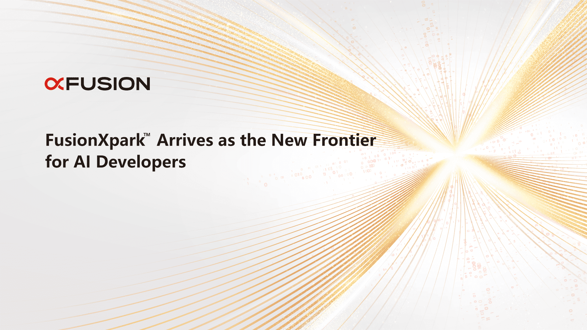 FusionXpark™ Arrives as the New Frontier for AI Developers
